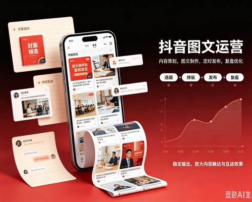 龙子湖抖音图文代运营服务